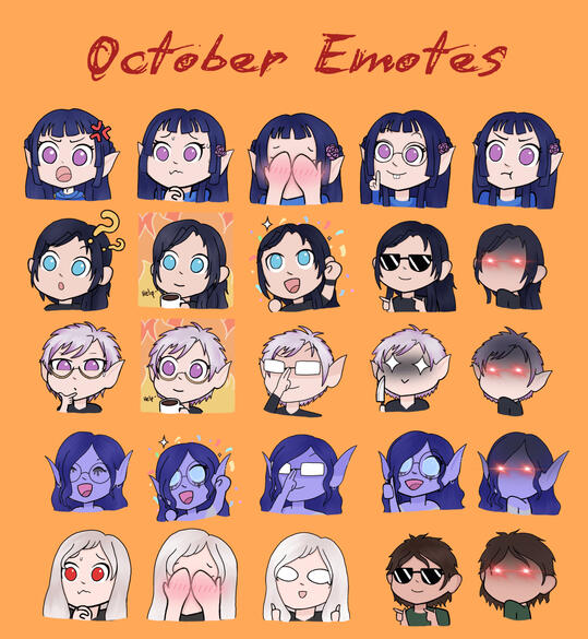 Oct. Emotes